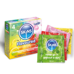 SKINS FLAVOURS CONDOM 4S