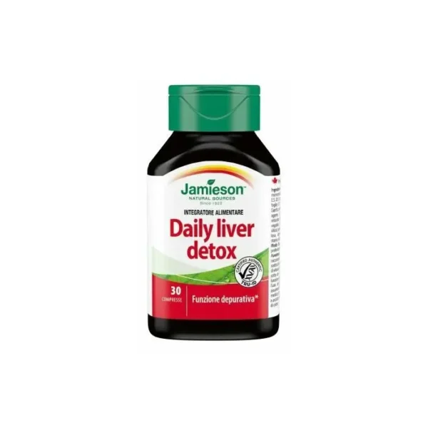 JAMIESON DAILY LIVER DETOX CAPLETS 30`S (MILK THISTLE)