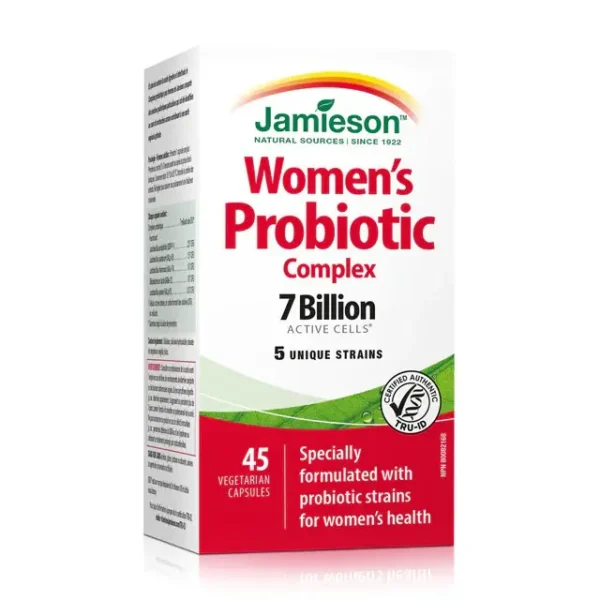 JAMIESON WOMENS  PROBIOTIC COMPLEX 7BILLION 45`S