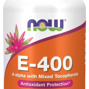 NOW E400 Vitamin E 400iu Natural Caps 100’s