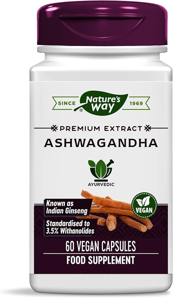 Nature’s Way Ashwagandha Vegan Capsules 60s