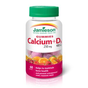 JAMIESON CALCIUM +D3 GUMMIES 60`S