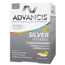 ADVANCIS SILVER VITAMINS 30 TABLETS +30 CAPSULES