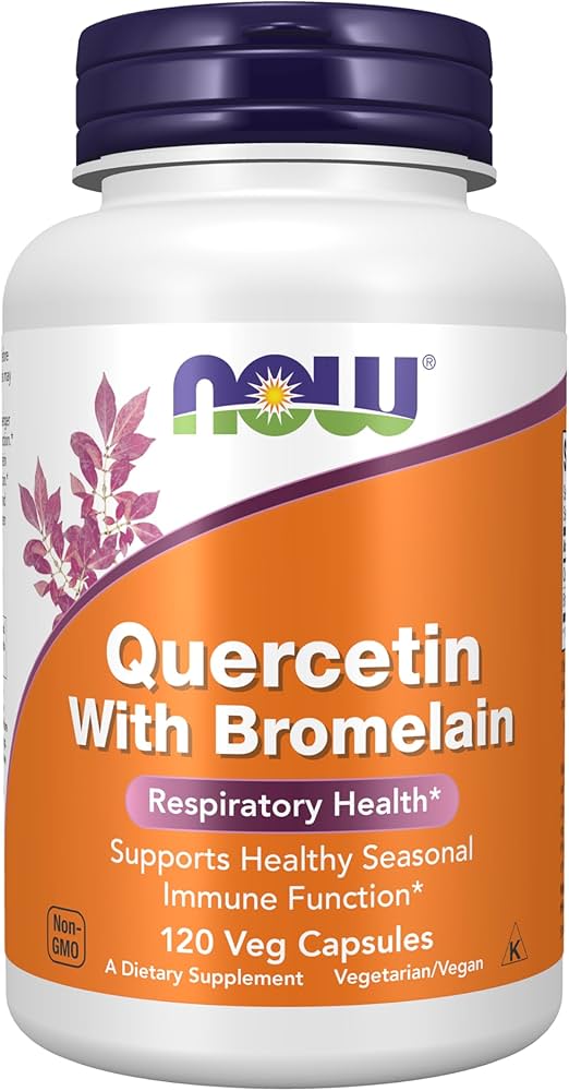 NOW Quercetin with Bromelain Vcaps 120’s