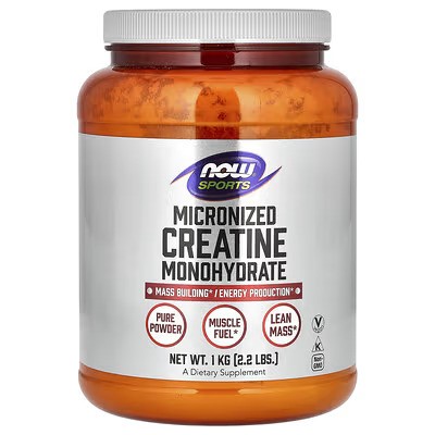 NOW Creatine Monohydrate Powder 1kg