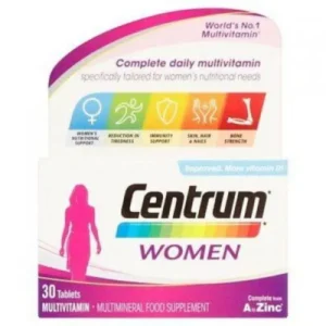 CENTRUM WOMEN MULTIVITAMIN TABLETS 30`S
