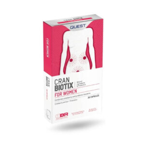 QUEST CranBiotix Caps 30’s – Probiotics with cranberry