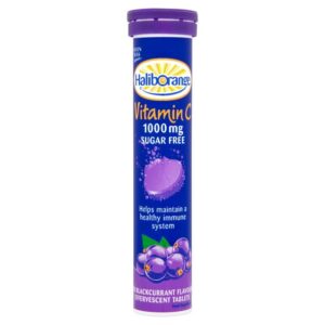 Haliborange Effervescent Vitamin C 1000mg Blackcurrent S/F 20s