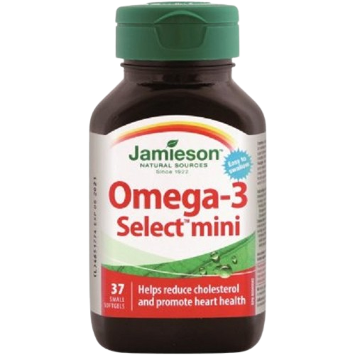 JAMIESON OMEGA-3 SELECT MINI SOFTGELS 35`S