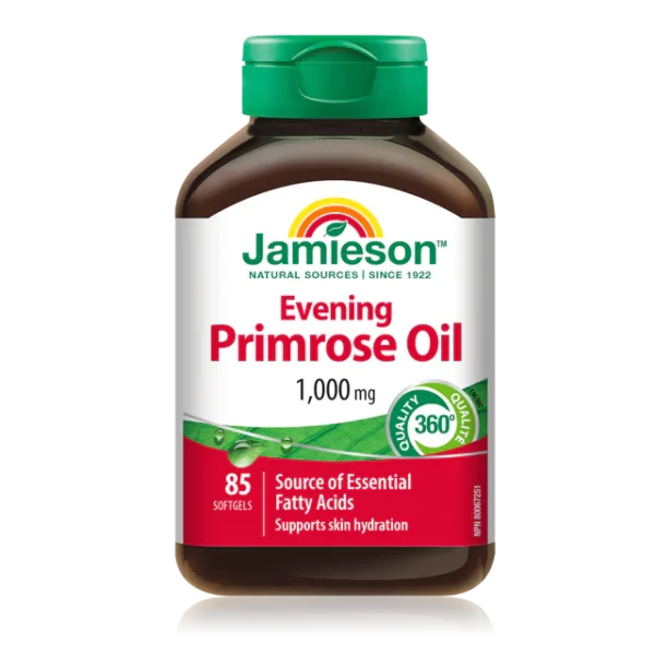 JAMIESON EVENING PRIMROSE OIL 1000MG SOFTGELS 85`S