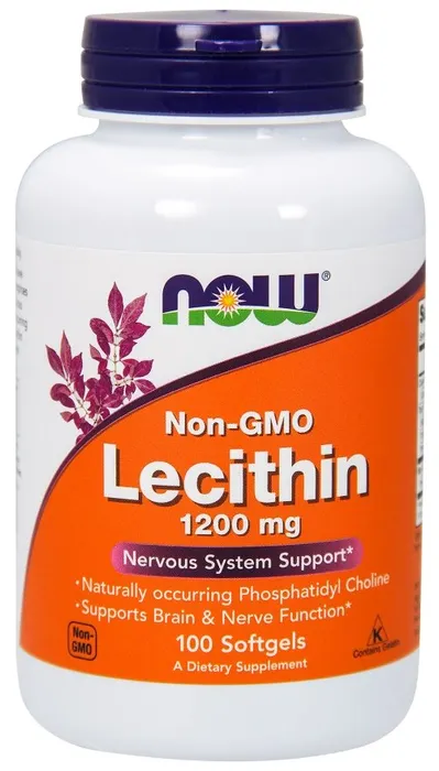 NOW Lecithin Capsules 1200mg 100’s