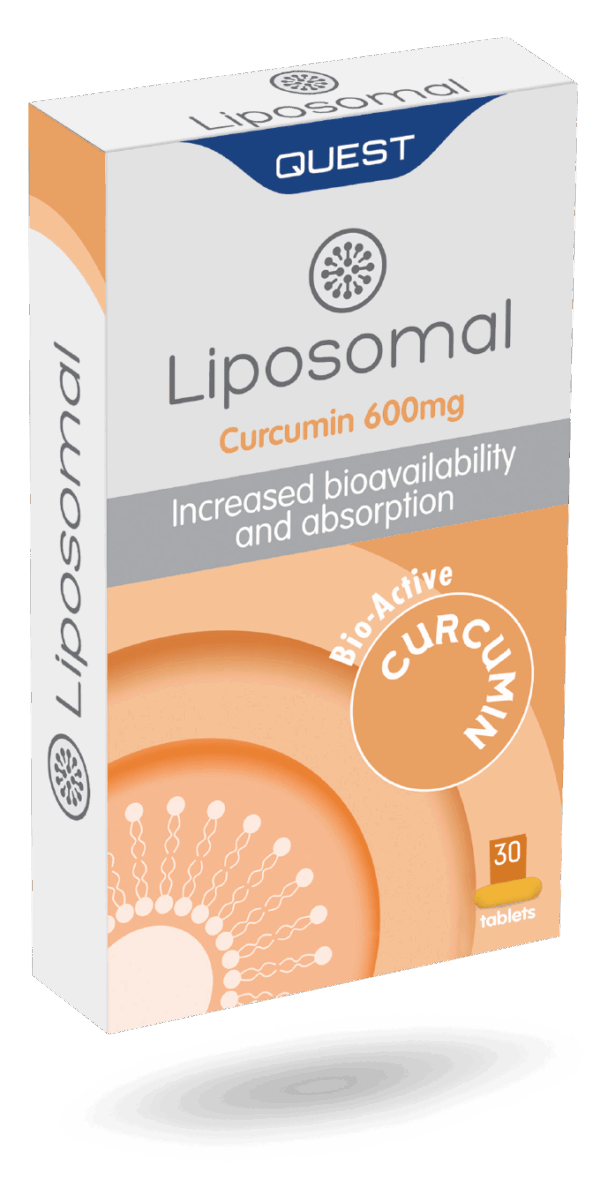 QUEST LIPOMOSAL CURCUMIN 600MG TABS 30’S
