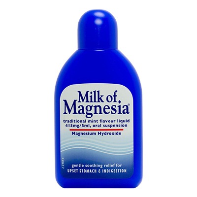MILK OF MAGNESIA 200ML MINT