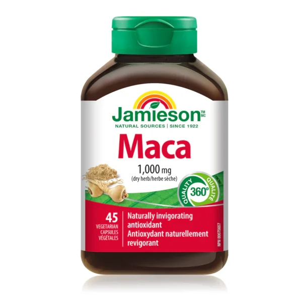 JAMIESON MACA 1000MG CAPSULES 45`S