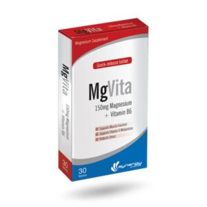 QUEST Magnesium 150mg + Vit B6 Chelated 30’s