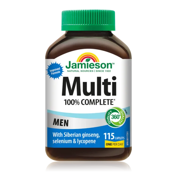 JAMIESON MULTI 100% COMPLETE MEN CAPLETS 25`S