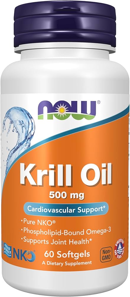 NOW Neptune Krill Oil 500mg Caps 60’s