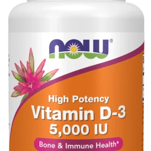 Now Vitamin D3 5000iu Caps 120’s