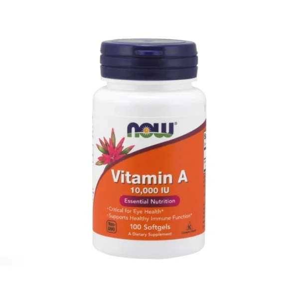 NOW Vitamin A 10,000iu 100’s