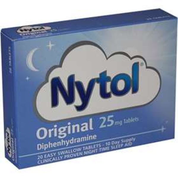 NYTOL 25MG TABLETS 20`S