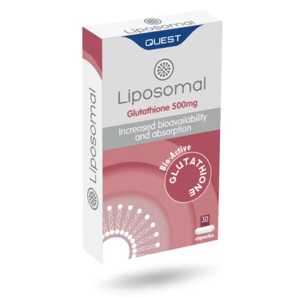 QUEST LIPOSOMAL GLUTATHIONE 500MG CAPSULES 30’S