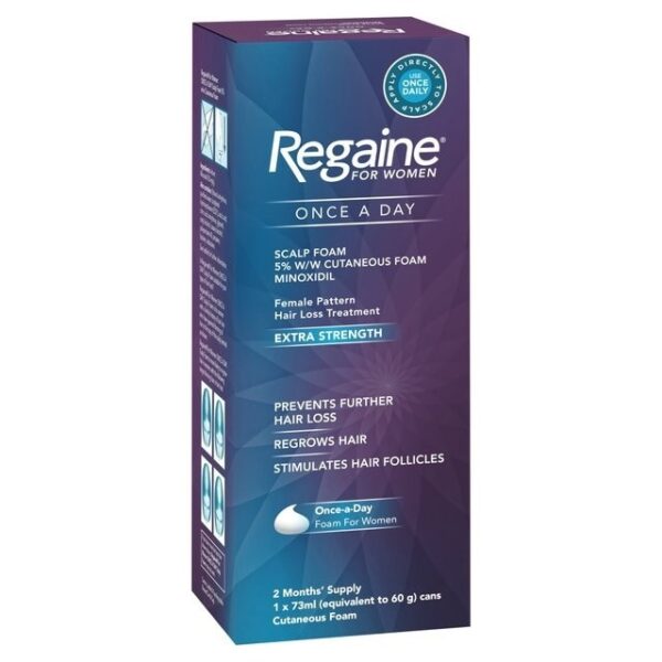 REGAINE FOR WOMEN ONCE A DAY 5% FOAM 73ML