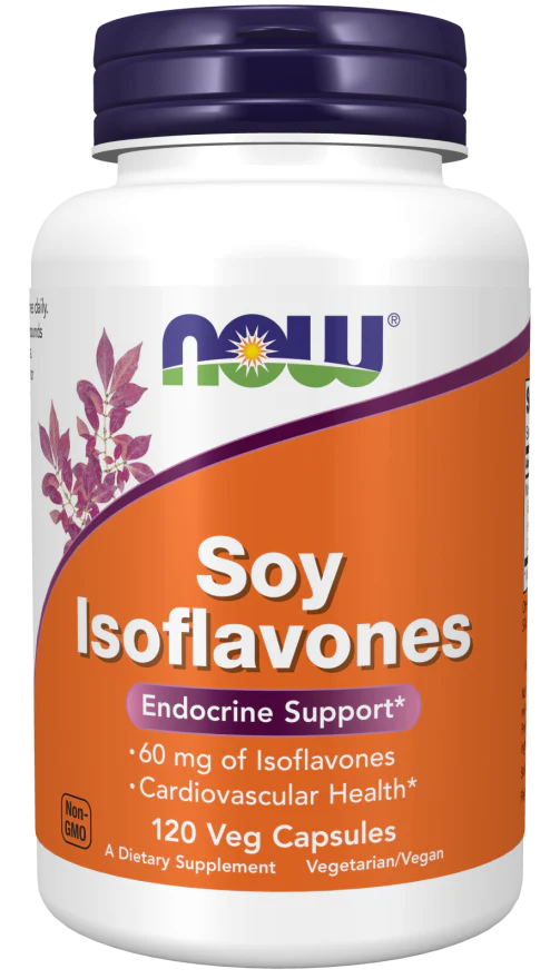 NOW Soy Isoflavones Vegicaps 120’s