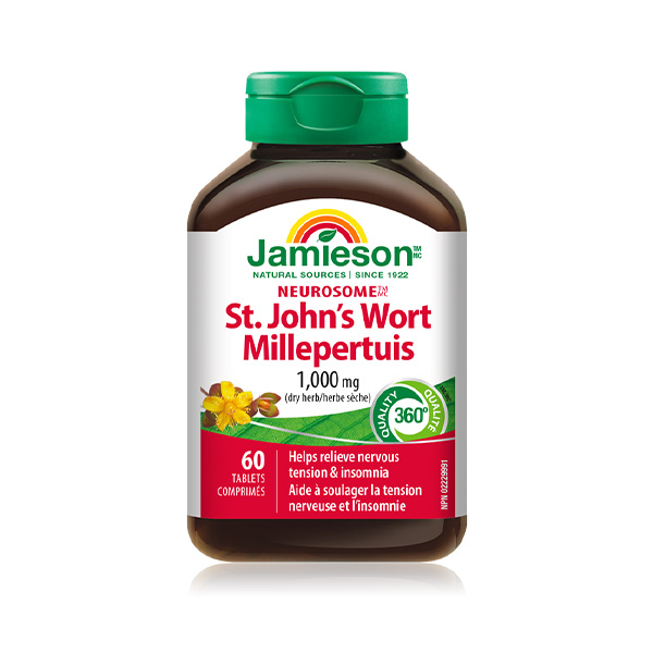 JAMIESON ST. JOHN’S WORT TABLETS 60`S