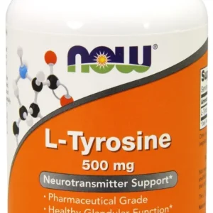 NOW L Tyrosine 500mg Caps 120’s