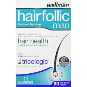 Hair Folic Man Tablets 60’s