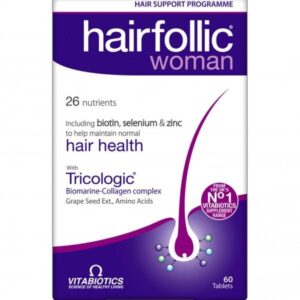 Hair Follic Woman Tablets 60’s