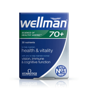 Wellman 70+  Tablets 30’s