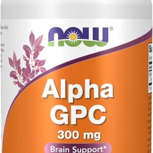 NOW ALPHA GPC 300MG CAPS 60’s