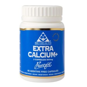 BIO HEALTH Calcium Caps 60’s – with Magnesium, Zinc and Vit D