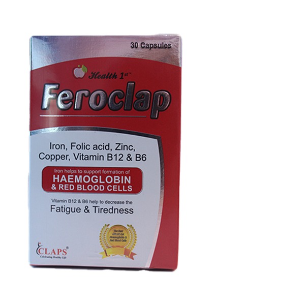 FEROCLAP CAPSULES 30`S