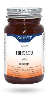 QUEST Folic Acid 400ug 90’s