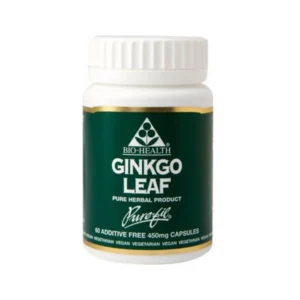 BIO HEALTH GINKGO LEAF CAPS 60’S