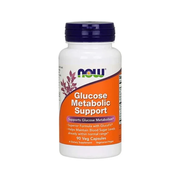 NOW Glucose Metabolic Support Caps 90’s