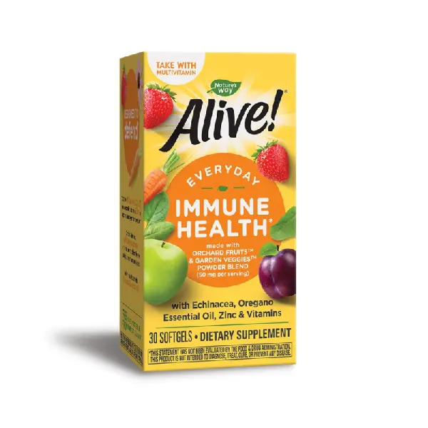 Natures Way Alive Immune Health Softgels 30s
