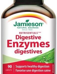 JAMIESON DIGESTIVE ENZYMES CAPLETS 90`S