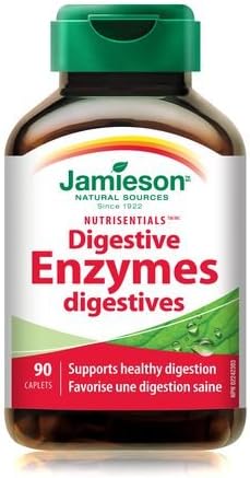 JAMIESON DIGESTIVE ENZYMES CAPLETS 90`S
