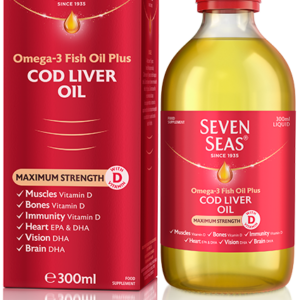 Seven Seas CLO Maximum Strength Liquid 300ml