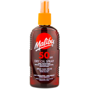 MALIBU SPF 50 DRY OIL SPRAY 200ML
