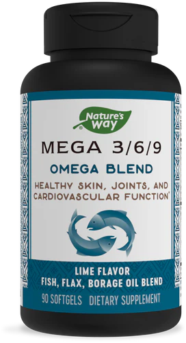 Natures Way Mega 3/6/9 Omega Blend Softgel 180S