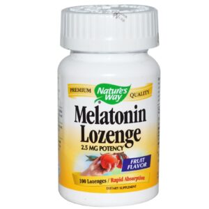 Natures Way Melatonin 2.5Mg Lozenges 100s