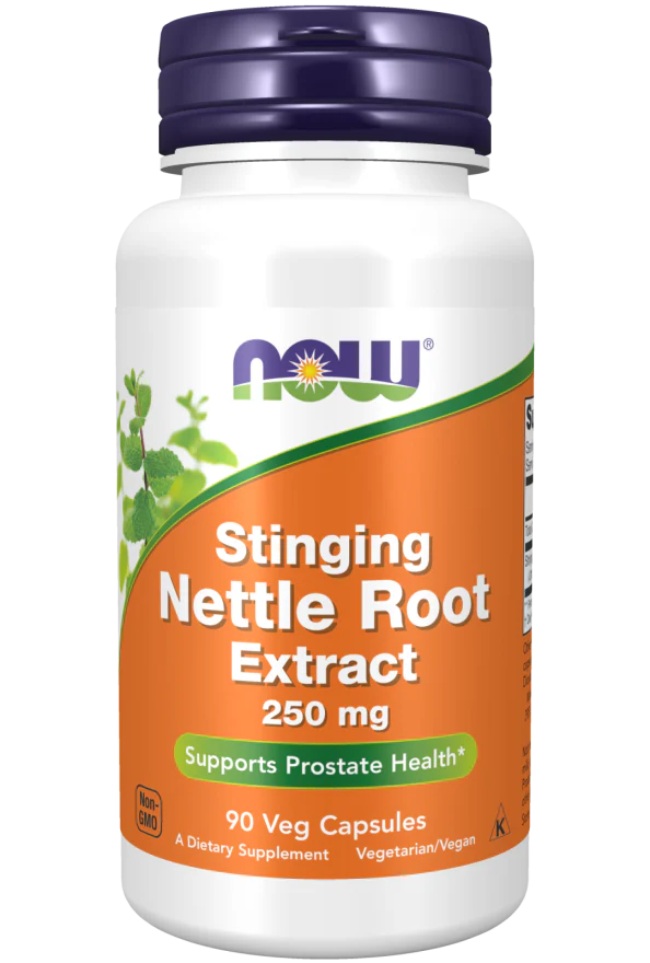 NOW Nettle Root Extract 250mg Caps 90’s