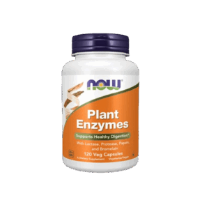 NOW Plant Enzymes Caps 120’s