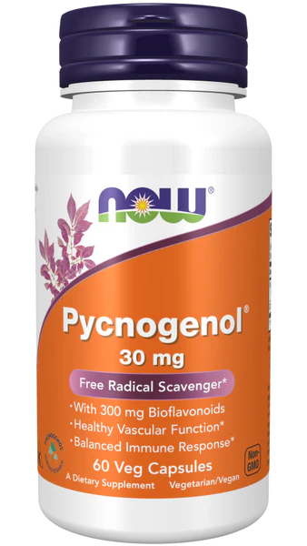 NOW Pycnogenol 30mg Caps 60’s