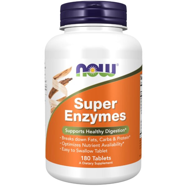 NOW Super Enzymes Tabs 180’s