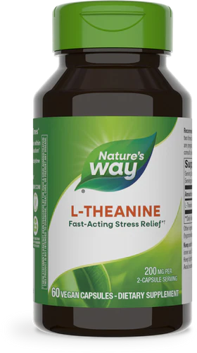 Natures Way L-Theanine 200Mg Capsules 60s
